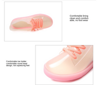 Load image into Gallery viewer, Modern - Short Martin Rain Boots Non-Slip Rain Shoes Rubber Transparent