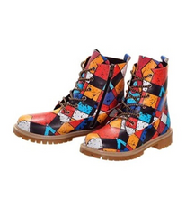 Load image into Gallery viewer, Unique Boots - Quality Digital Edition Pattern Special Design Women Short Boots - Many Styles & Colours