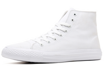 Load image into Gallery viewer, SPECIAL Personalised - Customised Shoes - Canvas Flat High-Top Casual - Make your Limited Edition (Photo/Picture/Logo/Pattern/Print)