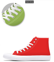 Load image into Gallery viewer, SPECIAL Personalised - Customised Shoes - Canvas Flat High-Top Casual - Make your Limited Edition (Photo/Picture/Logo/Pattern/Print)