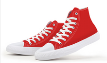 Load image into Gallery viewer, SPECIAL Personalised - Customised Shoes - Canvas Flat High-Top Casual - Make your Limited Edition (Photo/Picture/Logo/Pattern/Print)