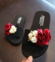 Load image into Gallery viewer, Girls Limited Edition - Stylish Jandal Slip On - Special Occassion