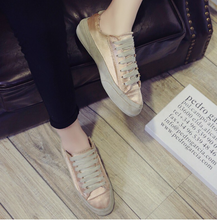 Load image into Gallery viewer, Luxury - Satin Ribbon Ballet Flats Women Espadrilles Casual Silk Fringe