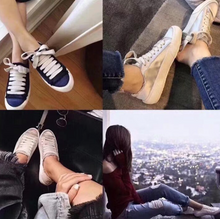 Load image into Gallery viewer, Luxury - Satin Ribbon Ballet Flats Women Espadrilles Casual Silk Fringe