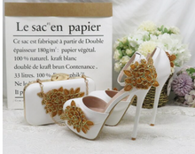 Load image into Gallery viewer, Limited Edition - Luxury Lace Shoe Set - Many colours & Sizes (Shoe + Clutch)