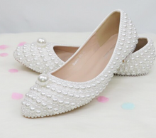 Load image into Gallery viewer, Limited Edition - Luxury Lace Shoe Set - Many colours & Sizes (Shoe + Clutch) Wedding