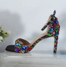 Load image into Gallery viewer, Limited Edition - Luxury Lace Shoe Set - Many colours & Sizes (Shoe + Clutch) Wedding