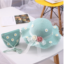 Load image into Gallery viewer, "Arna" Collection - Girls Hat - Many Colours - 2-8 Years - 2 Piece Set