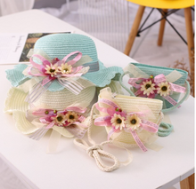 Load image into Gallery viewer, "Arna" Collection - Girls Hat - Many Colours - 2 Pieces Set - 2-8years