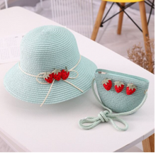 Load image into Gallery viewer, "Arna" Collection - Girls Hat - Many Colours - 2 Pieces Set - 2-8years