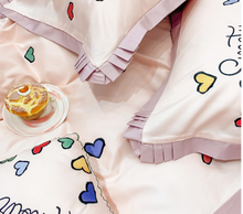 Load image into Gallery viewer, "Arna's" Collection - 7 Piece Luxury Duvet Set - Queen/King. - Jennie