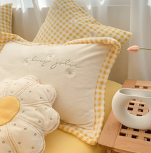 Load image into Gallery viewer, "Arna's" Collection - Luxury Flannel Velvet #D Mushrooms Bedding Set 6 piece Twin/Single