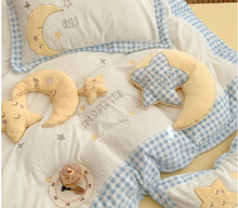 Load image into Gallery viewer, "Arna's" Collection - Luxury Flannel Velvet #D Mushrooms Bedding Set 6 piece Twin/Single