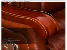 Load image into Gallery viewer, "Arna Royal Victorian Collection" Luxury Plus Furniture - Office Leather Reclining Business Chair CEO