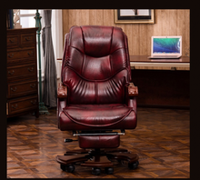 Load image into Gallery viewer, "Arna Royal Victorian Collection" Luxury Plus Furniture - Office Leather Reclining Business Chair CEO