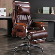Load image into Gallery viewer, "Arna Royal Victorian Collection" Luxury Plus Furniture - Office Leather Reclining Business Chair CEO