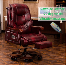 Load image into Gallery viewer, "Arna Royal Victorian Collection" Luxury Plus Furniture - Office Leather Reclining Business Chair CEO