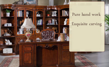 Load image into Gallery viewer, "Arna Royal Victorian Collection" Luxury Plus Furniture - Office Leather Reclining Business Chair President