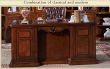 Load image into Gallery viewer, "Arna Royal Victorian Collection" Luxury Plus Furniture - Office Leather Reclining Business Chair President