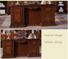 Load image into Gallery viewer, "Arna Royal Victorian Collection" Luxury Plus Furniture - Office Desk Business President