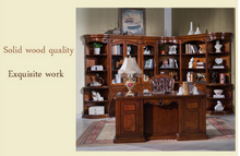Load image into Gallery viewer, "Arna Royal Victorian Collection" Luxury Plus Furniture - Office Desk Business President