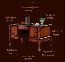 Load image into Gallery viewer, "Arna Royal Victorian Collection" Luxury Plus Furniture - Office Desk Business President