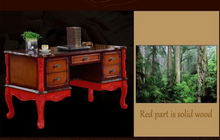 Load image into Gallery viewer, "Arna Royal Victorian Collection" Luxury Plus Furniture - Office Desk Business President