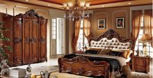Load image into Gallery viewer, "Arna Royal Victorian Collection" Luxury Plus Furniture - Exquisite Classical King Bed