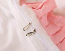 Load image into Gallery viewer, "Arna Lisa Royal Collection" - New Luxury White 100% Cotton Floral Embroidery Bedding Set