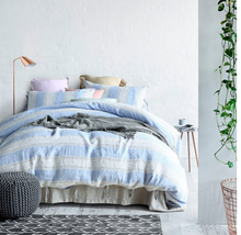 Load image into Gallery viewer, "Arna Lisa" Royal Collection - 100% Pure Linen Comfortable Breathable Bedding Set Natural Plant Fiber Flax Duvet Cover