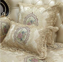 Load image into Gallery viewer, "Arna Royal Victorian Collection" European-Style Sofa Cushion Cover Luxury Embroidery