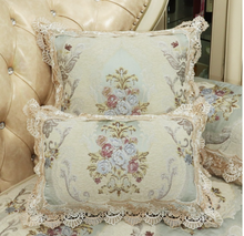 Load image into Gallery viewer, "Arna Royal Victorian Collection" European-Style Sofa Cushion Cover Luxury Embroidery