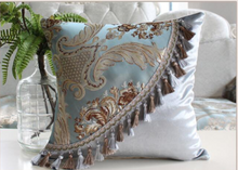 Load image into Gallery viewer, "Arna Royal Victorian Collection" European-Style Sofa Cushion Cover Luxury Embroidery