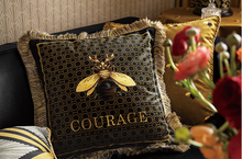 Load image into Gallery viewer, "Arna Royal Victorian Collection" European-Style Sofa Cushion Cover Luxury Embroidery