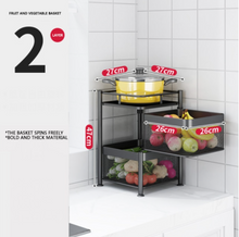 Load image into Gallery viewer, Versatile Storage Set on Casters - Multi-layer Baskets Kitchen/Bedroom/Bathroom/Sewing Room/Toys