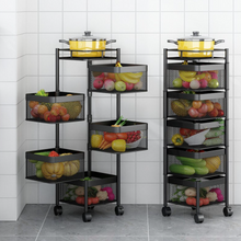 Load image into Gallery viewer, Versatile Storage Set on Casters - Multi-layer Baskets Kitchen/Bedroom/Bathroom/Sewing Room/Toys