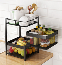 Load image into Gallery viewer, Versatile Storage Set on Casters - Multi-layer Baskets Kitchen/Bedroom/Bathroom/Sewing Room/Toys