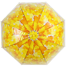 Load image into Gallery viewer, "Arna's Luxury Umbrella Collection - Transparent Leaf - Children (Beautiful Gift)