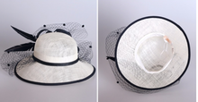 Load image into Gallery viewer, "Arna" Collection - Luxury Hats - Beautiful Elegant Style - Unique Textured Material