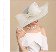 Load image into Gallery viewer, "Arna" Collection - Luxury Hats - Sheer Elegance Deluxe Style