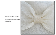 Load image into Gallery viewer, "Arna" Collection - Luxury Hats - Sheer Elegance Deluxe Style