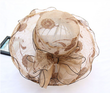 Load image into Gallery viewer, "Arna Collection" Luxury Hats - Embroidery Designer Stylish