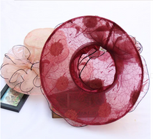 Load image into Gallery viewer, "Arna Collection" Luxury Hats - Embroidery Designer Stylish