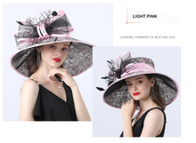 Load image into Gallery viewer, "Arna Collection" Luxury Hats - Absolute Stunning Elegance