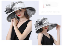 Load image into Gallery viewer, "Arna Collection" Luxury Hats - Absolute Stunning Elegance