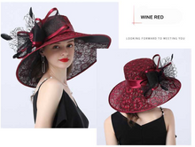 Load image into Gallery viewer, "Arna Collection" Luxury Hats - Absolute Stunning Elegance