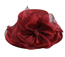 Load image into Gallery viewer, "Arna Collection" Luxury Hats - Stylish Modern Sheer Elegance