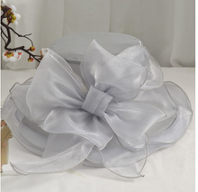 Load image into Gallery viewer, "Arna Collection" Luxury Hats - Stylish Modern Sheer Elegance