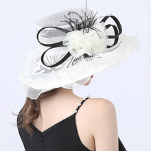 Load image into Gallery viewer, "Arna Collection" Luxury Hats - Stunning Designer Organza