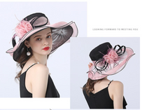Load image into Gallery viewer, "Arna Collection" Luxury Hats - Stunning Designer Organza